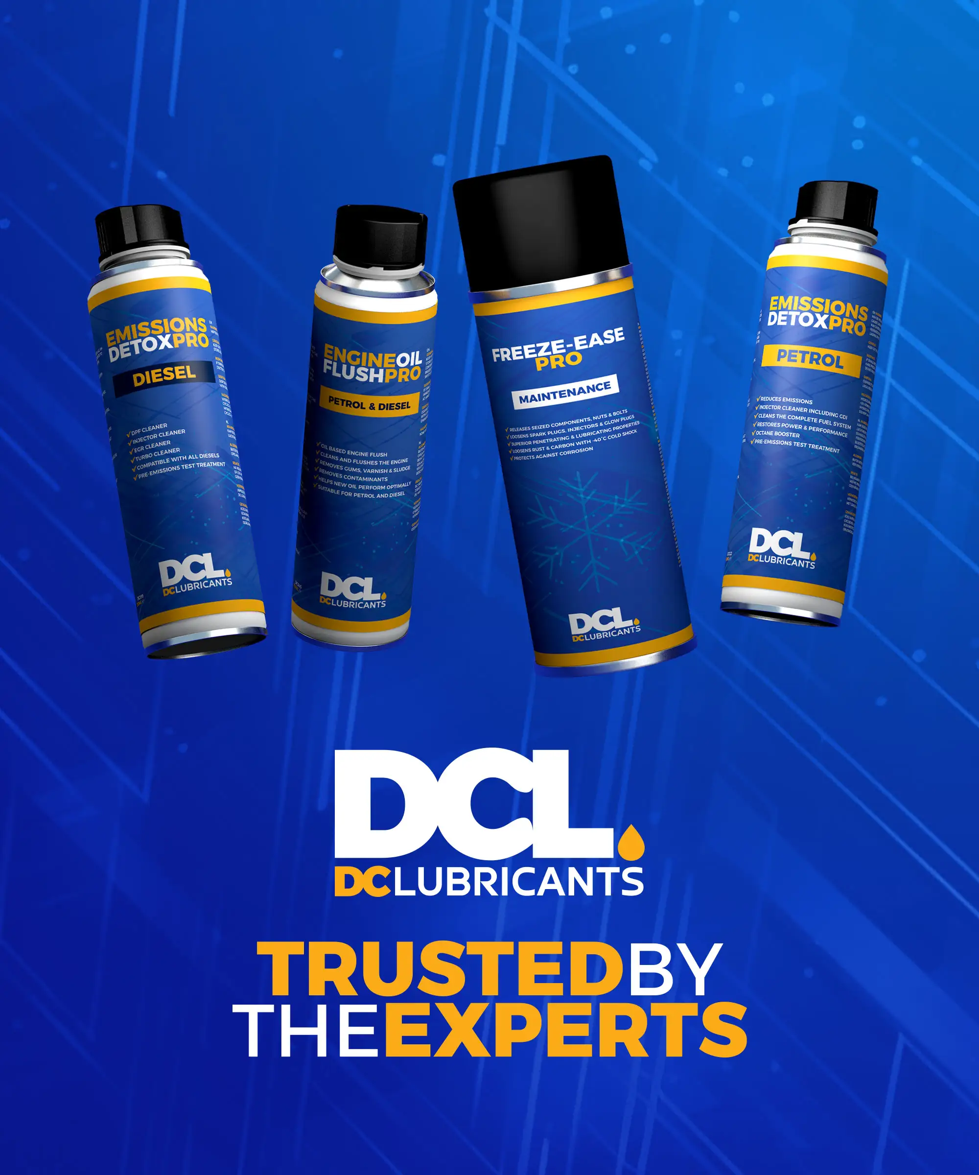 DC Lubricants logo design
